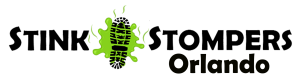 stink stompers logo orlando odor removal services